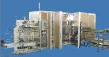 Automatic woven bag sewing machinery