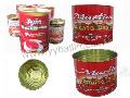 Canned tomato paste