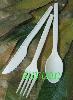 earth friendly plant starch 7 inch utensils