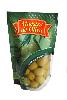 Whole green olives. Brand: Maestro de Oliva. Doy pack.