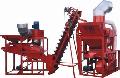 Peanut peeling machine group