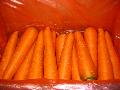 top fresh carrot