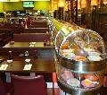 Double-deck hot and cold rotary sushi conveyor belt