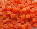 frozen carrot cubes
