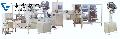 rotary full automatic plastic bottle arranging filling ans sealing unit