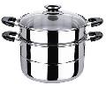 stainless steel saucepan