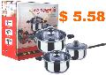 3 pcs  cookware 