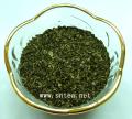 Decaffeinated green tea fannings