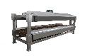 Horizontal type flat de-feathering machine