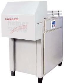 Frozen meat cutting machine
