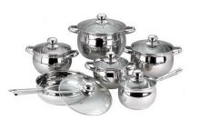12Pcs Stainless Steel  kitchenware   set 