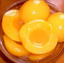 canned peach