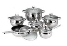 12Pcs Stainless Steel Complete Set