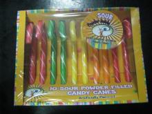 Sour Powder Filled Candy Cane