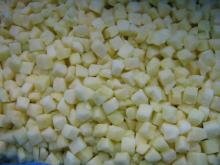 Frozen Apple Dice