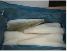 IQF light salted cod fillet gadus morhua