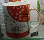  porcelain  12oz  mug 