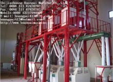 whole set flour grits milling machine