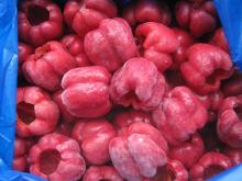 IQF Frozen red bell pepper