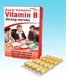 Vitamin  B   complex  incl. Folic Acid Strong nerves