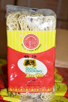 Quick cooking egg noodles