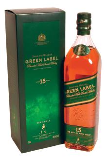 JOHNNIE WALKER - Green Label 15 Year Old - Blended Whisky