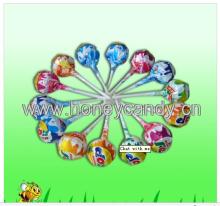 Yogurt Lollipop,with Soft Chewy Candy filling