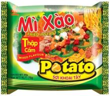 Dried Potatoes Mixed flavour instant noodles