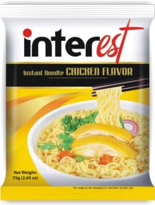 Chicken Flavour Instant noodles "interest"