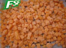 New crop IQF apricots cubes