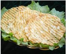 Dried bluewhiting fish fillet