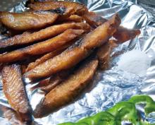 Smoked catfish piece