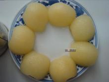 canned pear halves in light syrup
