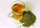 Horse tail tea