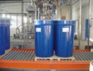 tomato paste in drums