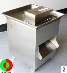 Extra-large vertical meat slicer