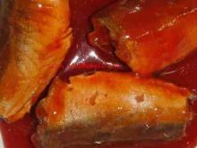 canned jack mackerel in tomato sauce