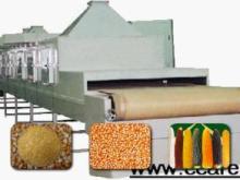 Microwave corn or maize drying and sterilizing equipment