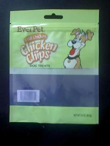 8 colors printed PA/PE pet food packaging bag