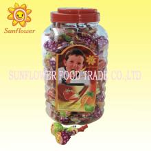 Fruit Lollipop with Whistle