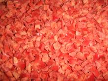 New crop Frozen red  pepper  dice