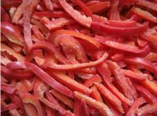 frozen red bell pepper slices