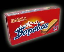 WAFER "BOROVETS" WITH PEANUT STUFFING 630g