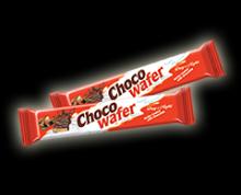 WAFER "CHOCO WAFER " COATED WITH MILK-AND-CACAO glaze