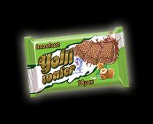 WAFER YOLLI WITH CREAM HAZELNUT 60g