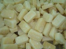 Quick frozen ginger paste