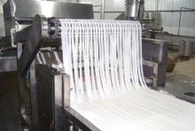 fresh rice slice noodle production line