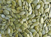 Pumpkin seeds kernels shine skin A & AA grade
