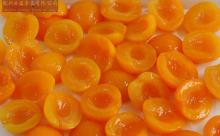 fresh canned fruit apricot in light syrup