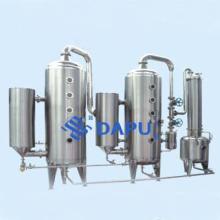 Double-effect vacuum concentration tank